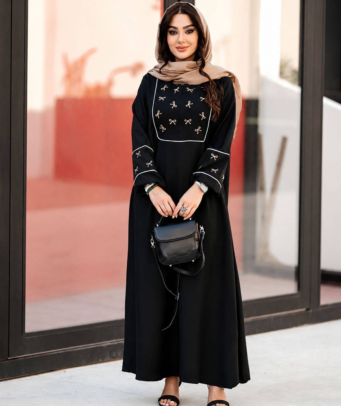 پیراهن عبایی آلیش